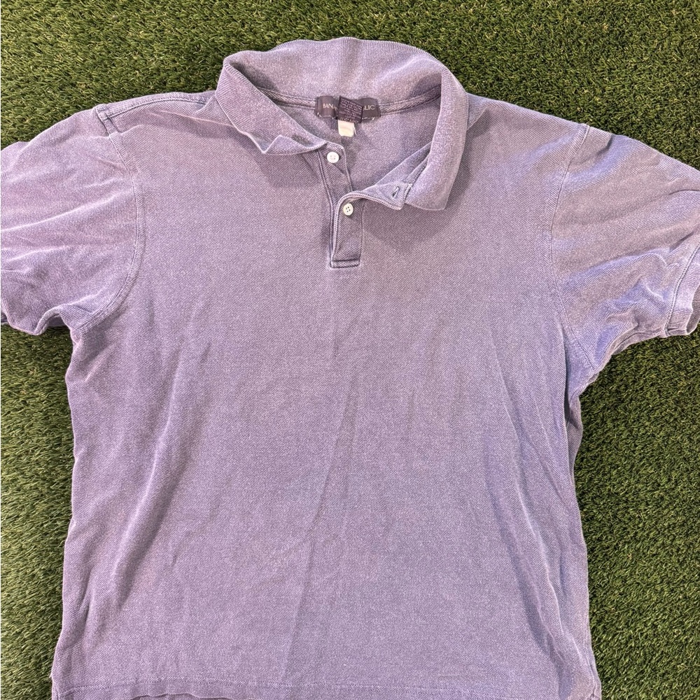 Banana Republic Navy Polo Shirt